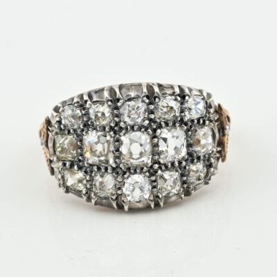 Regency Victorian 3.0 Ct Old Mine cut Diamond 1835 circa ring
